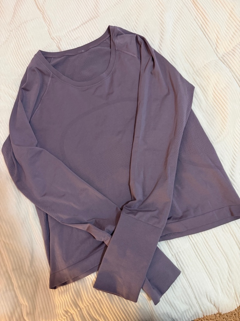 lululemon athletica Long Sleeve Top - Dusty Lavender